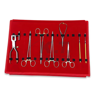 8 Pcs minor oral surgery dental surgical kit