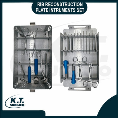 rib reconstruction locking plate instrument set
