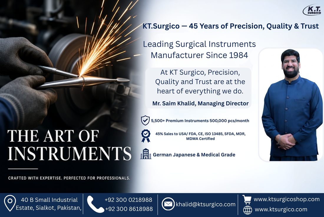 K.T. Surgico: A Legacy of 55+ Years of Experience, Precision, Quality & Trust
