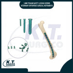 1.6mm titanium veterinary locking screws
