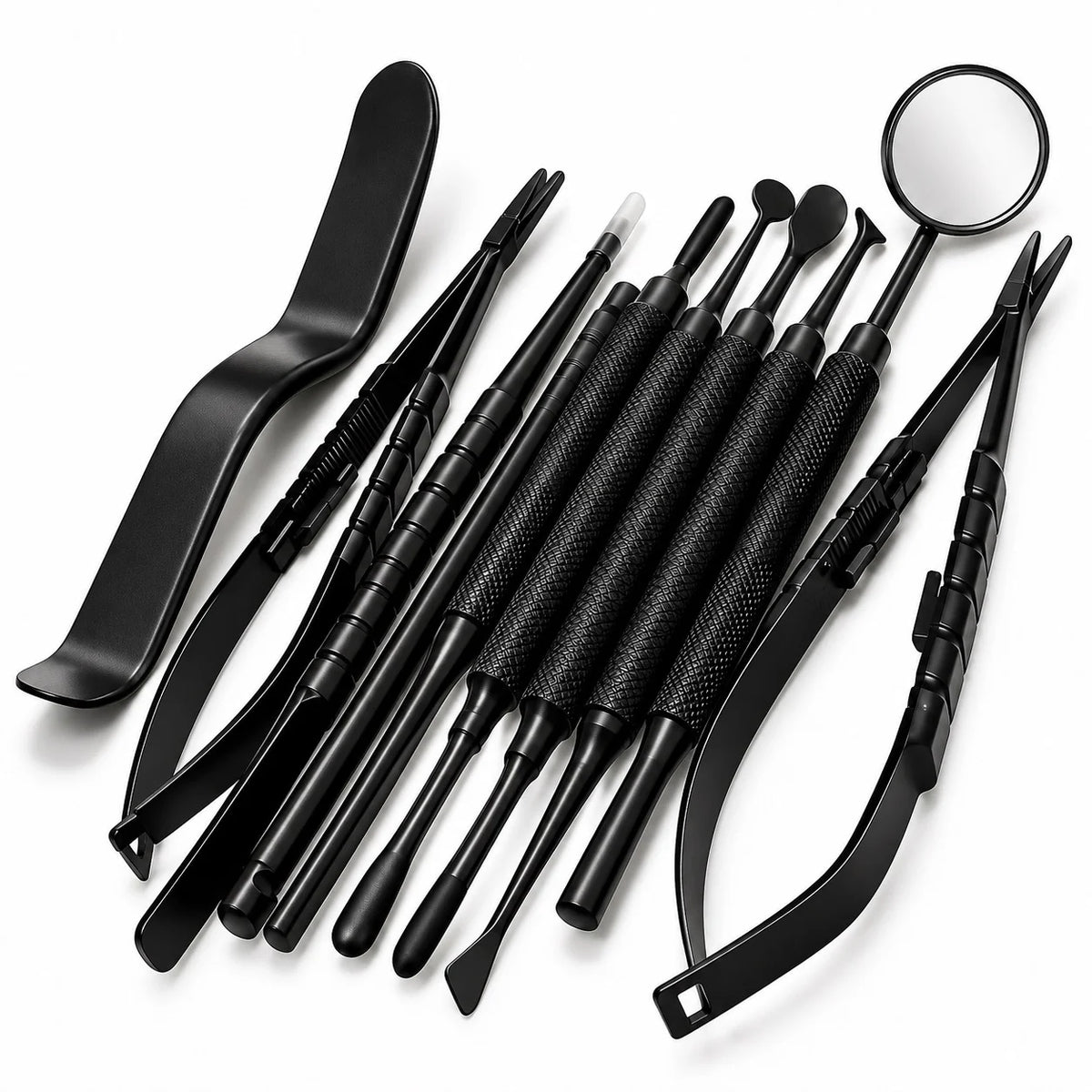10-Piece Dental Micro Oral Surgery Instrument Set – Stainless Steel Dental Instruments