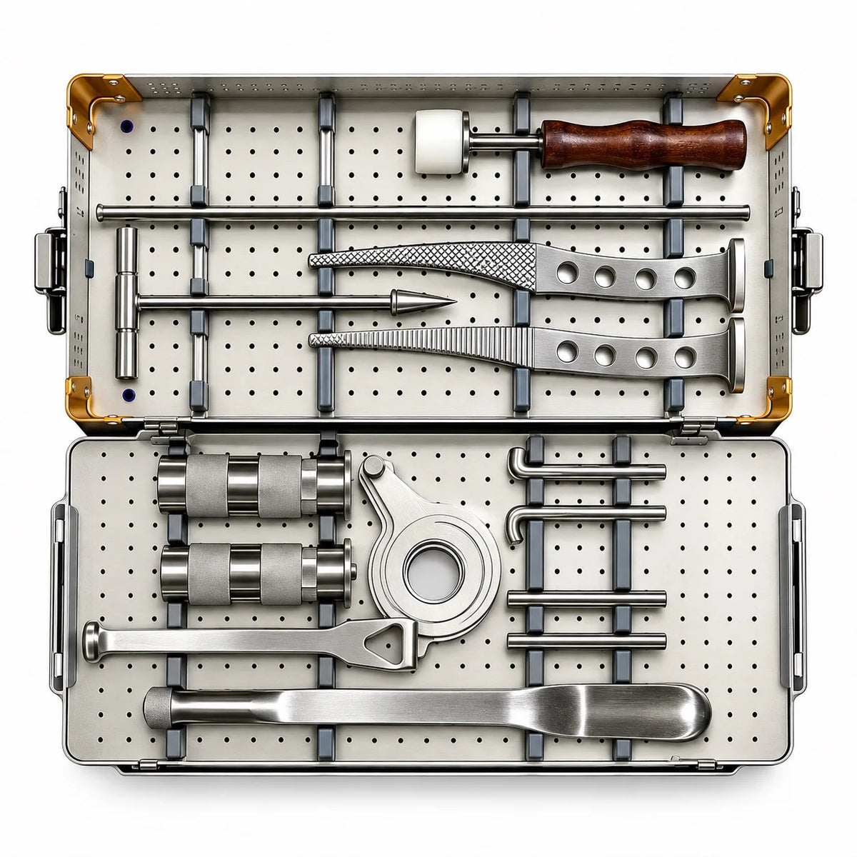 14-Piece Austin Moore Orthopedic Surgical Instrument Set – Stainless Steel Instruments for Hip Surgery