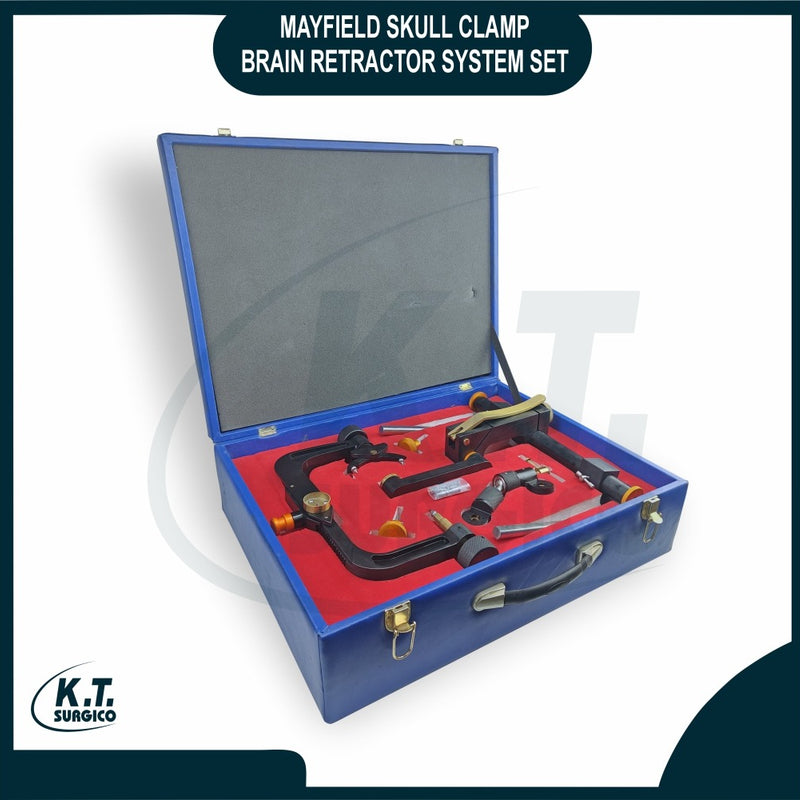 Mayfield Skull Clamp and Brain Retractor System for Neurosurgical Procedures