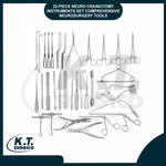 Neuro craniotomy instruments set