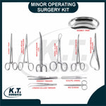 Minor operating surgery instruments set