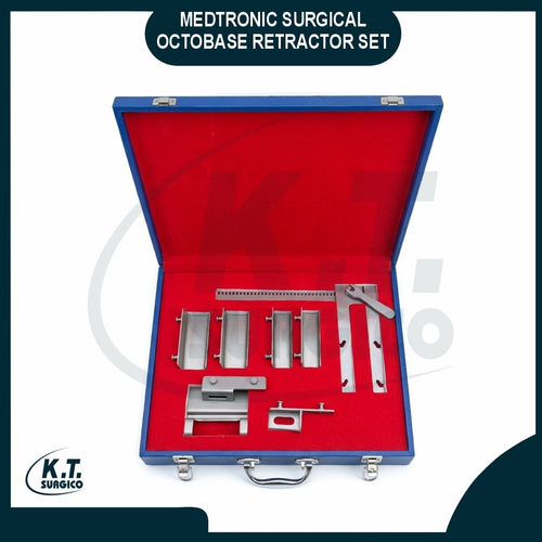 Surgical Octobase Retractor Set for Neurosurgical and Spinal Procedures