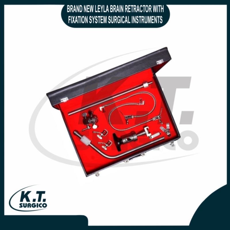 Leyla Brain Retractor with Fixation System Neurosurgical Instrument