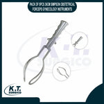 Pack of 5 Pcs 36cm Simpson Obstetrical Forceps