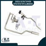 Surgical Rultract Skyhook retractor set organized inside a premium aluminum box.