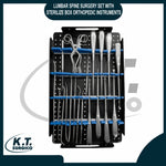 Lumbar Spine Surgery Set with Sterilize Box for Spinal Procedures