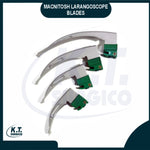 11 piece EMT fiberoptic laryngoscope anesthesia airway kit with 9 Mac and Miller blades and 2 handles