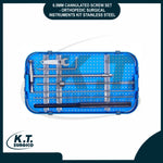 6.5mm cannulated screw instrument set stainless steel
