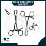 Rib reconstruction locking plate instrument set with titanium plates and surgical tools for thoracic fixation.