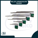 11 piece EMT fiberoptic laryngoscope anesthesia airway kit with 9 Mac and Miller blades and 2 handles