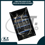 Lumbar Spine Surgery Set with Sterilize Box for Spinal Procedures