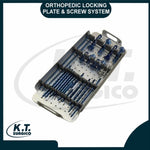 Complete veterinary orthopedic mini micro fragment instrument and screw set for small animals