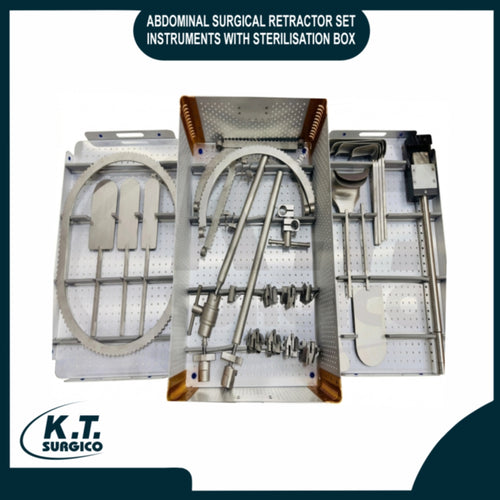 abdominal surgical retractor set stainless steel instruments