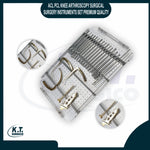 ACL PCL Knee Arthroscopy Instrument Set – Stainless Steel Tool Kit (3 Plates)