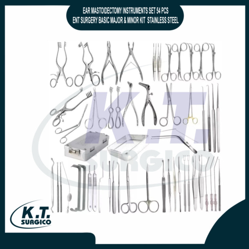 Ear Mastoidectomy Instruments Set