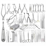 54-Piece Mastoidectomy Surgical Instrument Set – Stainless Steel ENT Instruments for Ear Surgery