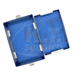 2-Layer Aluminum Sterilization Tray Case – Surgical Instrument Storage & Sterilization Box
