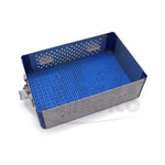 2-Layer Aluminum Sterilization Tray Case – Surgical Instrument Storage & Sterilization Box