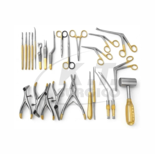 25 Piece Septoplasty & Nasal Surgery Instrument Set for ENT Procedures