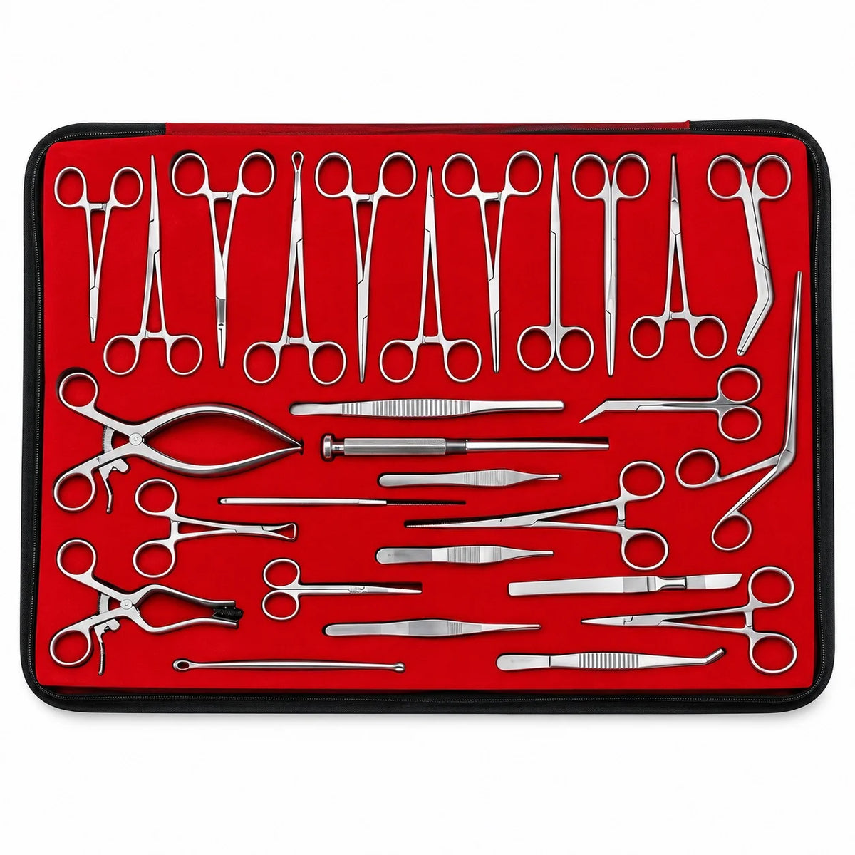 28-piece hernia surgery instrument set for hernia repair