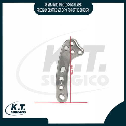 3.5mm jumbo TPLO locking plates titanium veterinary implants