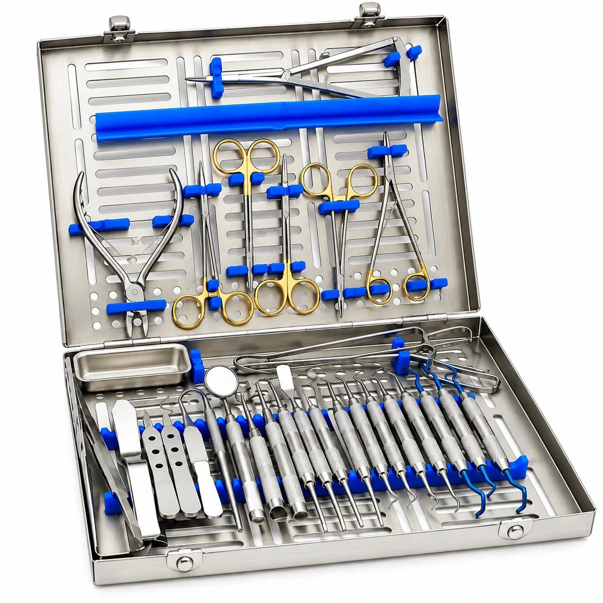 33-Piece Periodontal Instrument Kit – Stainless Steel Dental Instruments