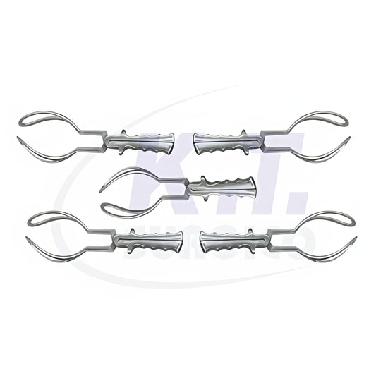5-Piece Simpson Obstetrical Forceps 36 cm