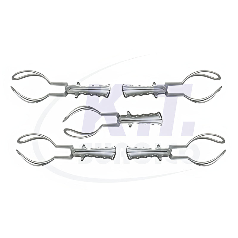 5 Pcs Simpson Obstetrical Forceps 36cm – Maternity & Childbirth Delivery Instruments
