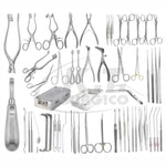 54 Piece Mastoidectomy Surgical Instrument Set for Ear Surgery