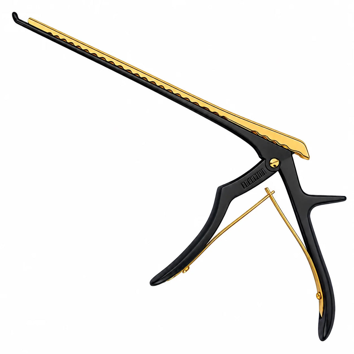 5 Pcs Gold and Black Coated Kerrison Rongeurs – Spine Surgery & Orthopedic Instruments