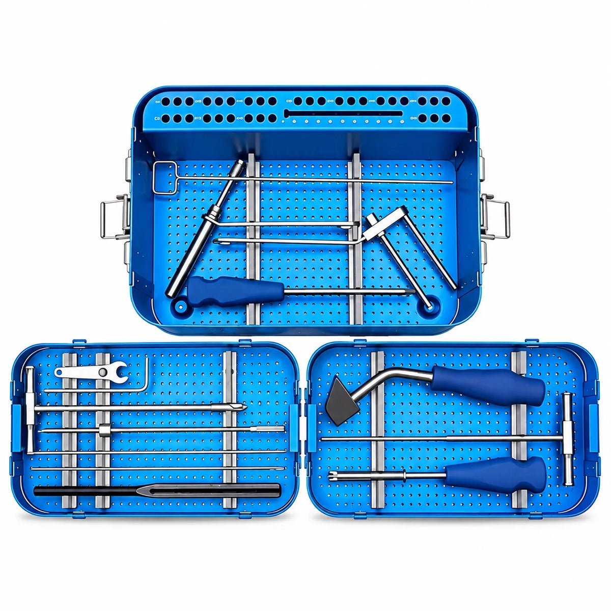 6.5mm Cannulated Screw Instrument Set in Stainless Steel for Orthopedic Fracture Fixation