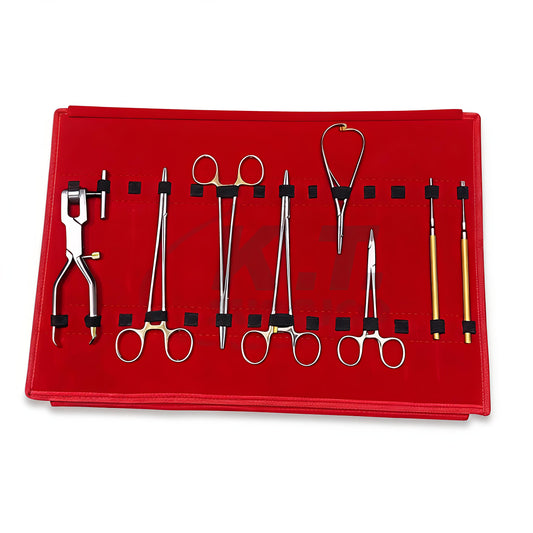 8 Pcs minor oral surgery dental surgical kit