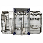 Stainless Steel Abdominal Surgical Retractor Set with Sterilization Box