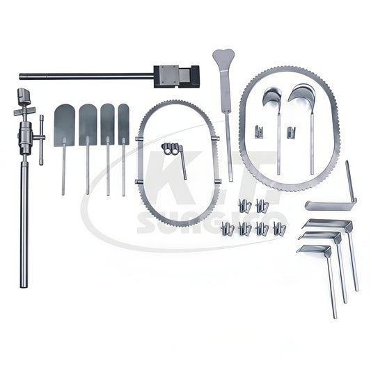 BW style retractor system set for abdominal surgery