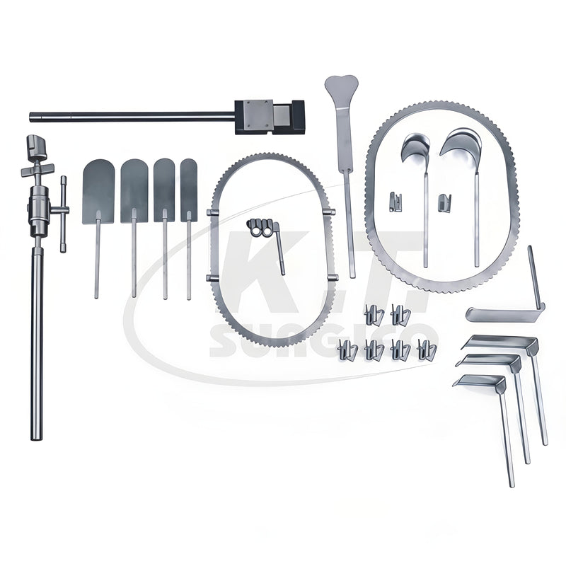 BW Style Retractor System Set – Stainless Steel Surgical Instruments for Abdominal & General Surgery, Without Box