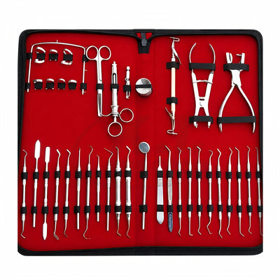 Basic Orthodontic Dental Instruments Set Composite Kit for Orthodontic Procedures