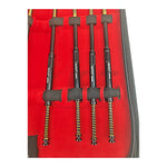 Black Coated Interlaminar Kerrison Rotating Rongeur Set – Spine Surgery Instruments