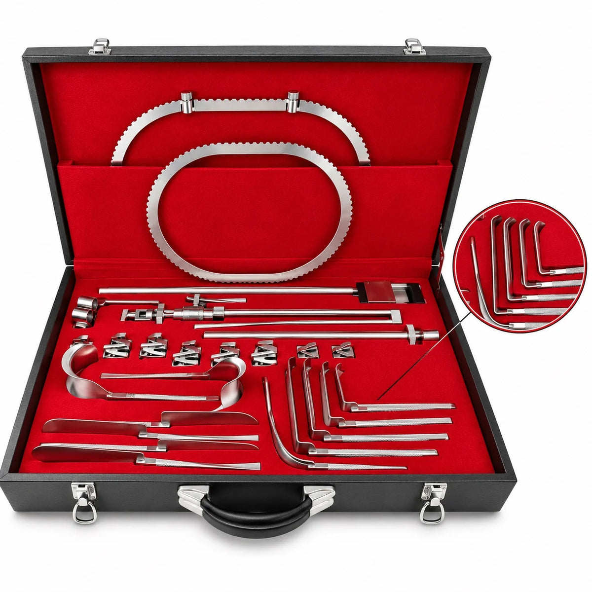 Bookwalter Retractor System Complete Set – Stainless Steel Surgical Instruments for General & Abdominal Surgery
