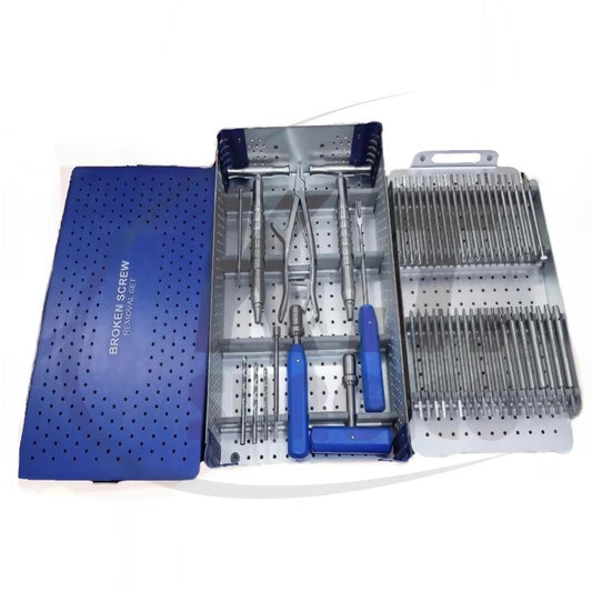 Stainless Steel Broken Screw Removal Instrument Set