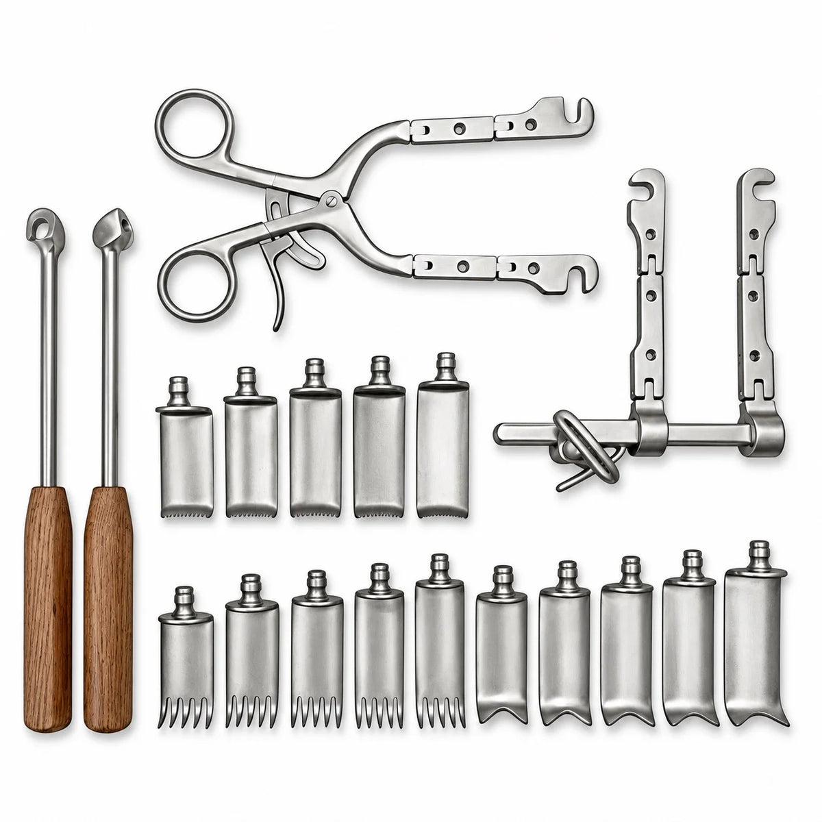 Caspar Cervical Spine Retractor Set – Stainless Steel Neurosurgical Instruments
