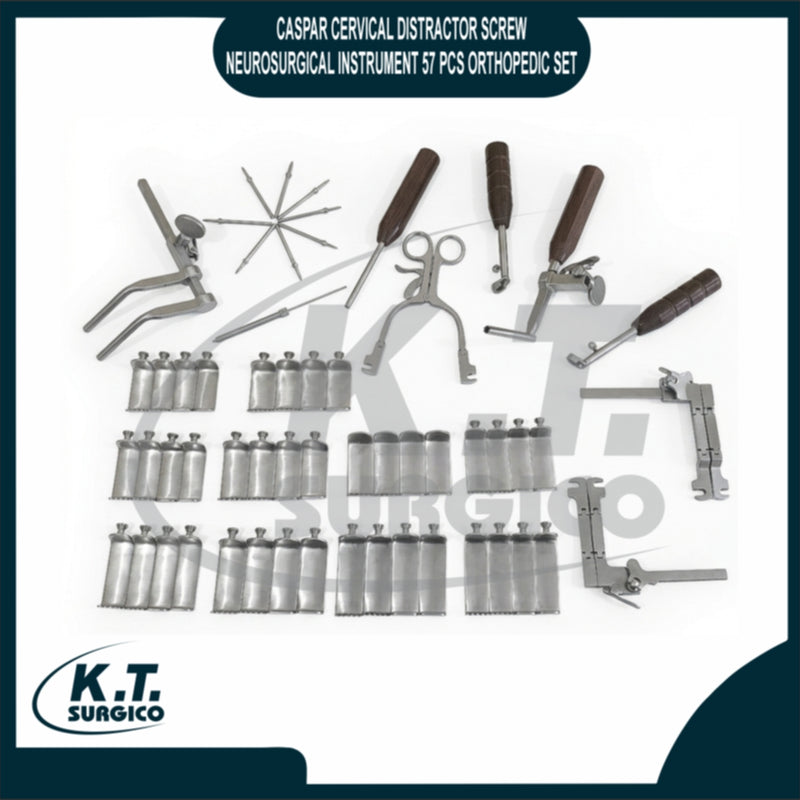 Caspar Cervical Distractor Screw Set 57 Pcs