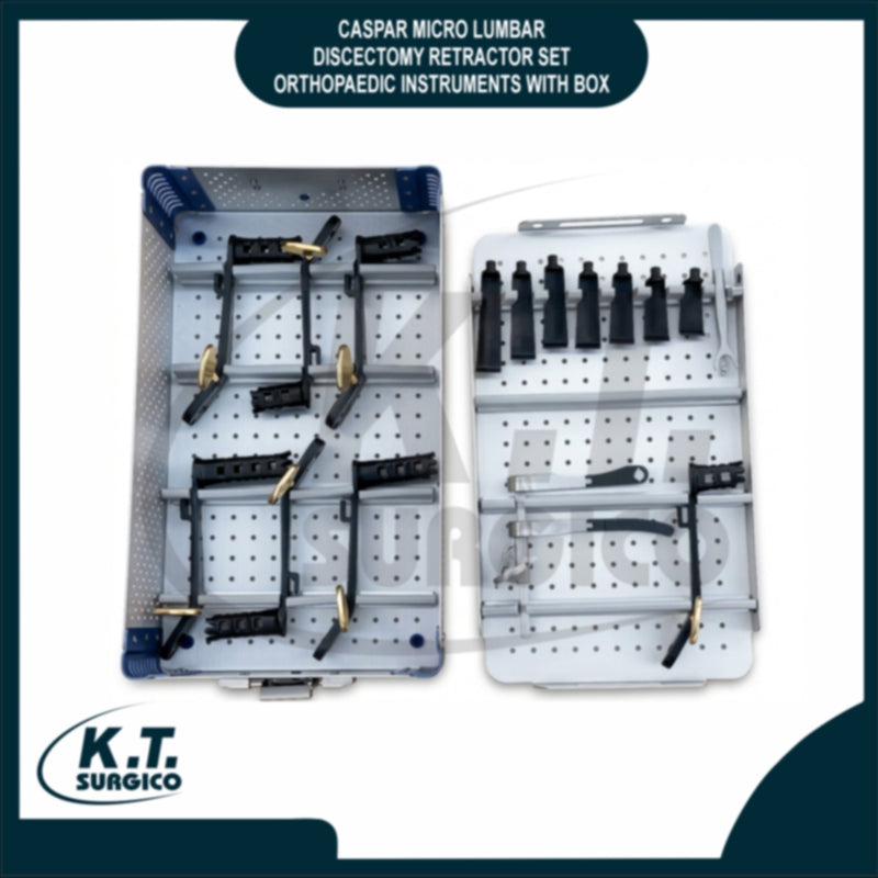 Caspar Micro Lumbar Discectomy Retractor Set