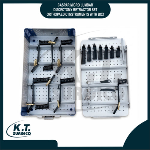 Caspar micro lumbar discectomy retractor set