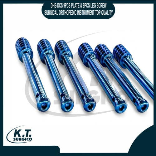 DHS DCS plate and lag screw orthopedic implants