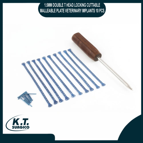 1.5mm veterinary locking plate for small animal orthopedic surgery