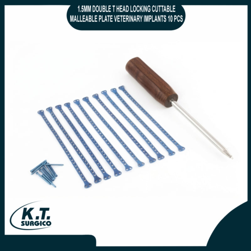 1.5mm veterinary locking plate for small animal orthopedic surgery